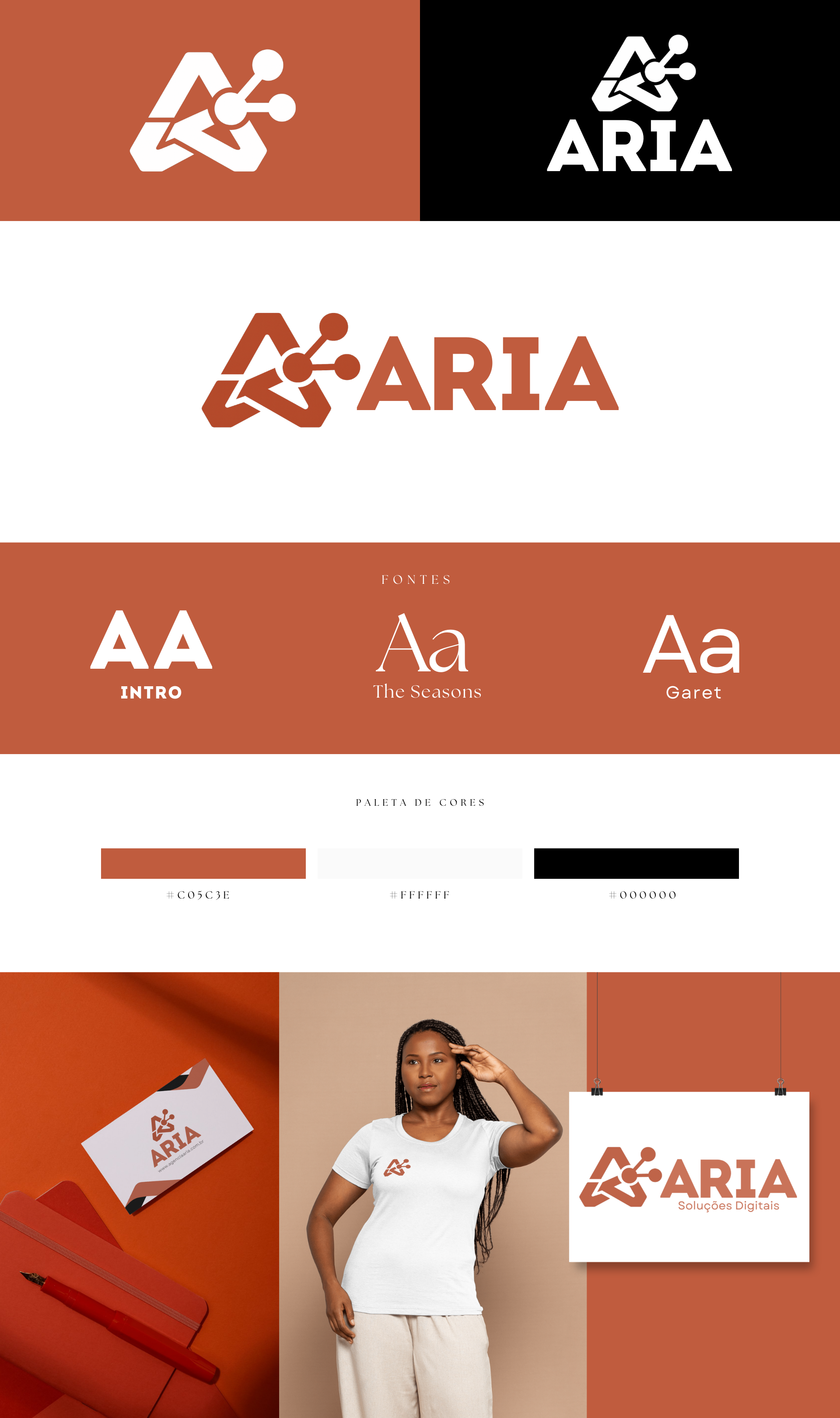 Identidade Visual Aria